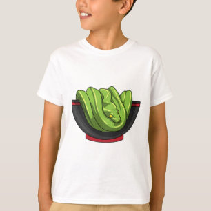 Camiseta Serpiente con Ramen Bowl