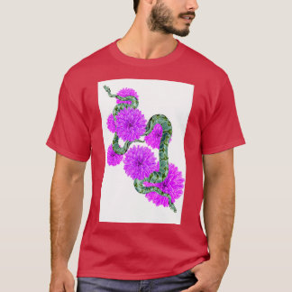 Camiseta Serpiente dahlia dual