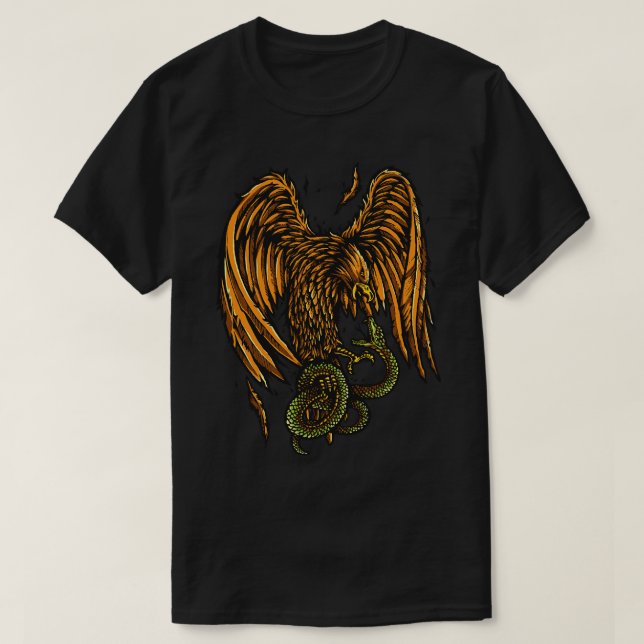 Camiseta Serpiente de águila (Diseño del anverso)