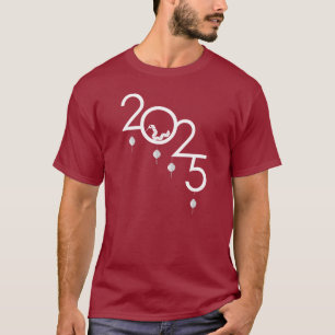 Camiseta Serpiente de Año Nuevo Chino 2025