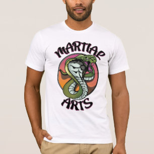 Camiseta Serpiente de artes marciales