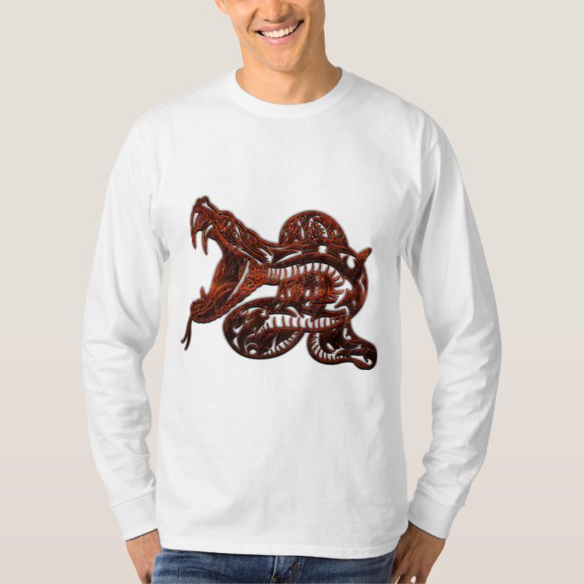 Camiseta Serpiente de Bronce (Anverso)