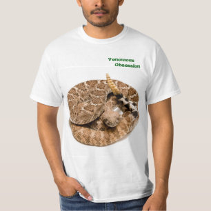 Camiseta Serpiente de cascabel de Diamondback occidental de