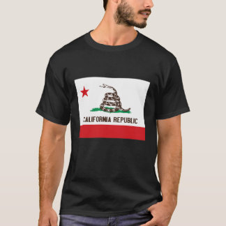 CAMISETA SERPIENTE DE CASCABEL DE LA BANDERA DEL ESTADO DE