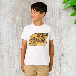 Camiseta Serpiente de cascabel enroscada Desierto del suroe