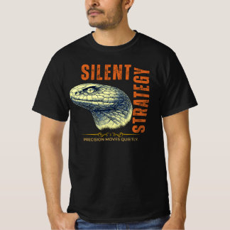 Camiseta Serpiente de estrategia silenciosa Liderazgo tácti