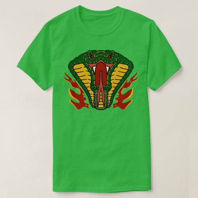 Camiseta Serpiente de fuego (Diseño del anverso)