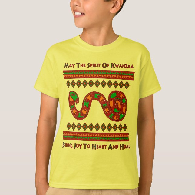Camiseta Serpiente de Kwanzaa (Anverso)