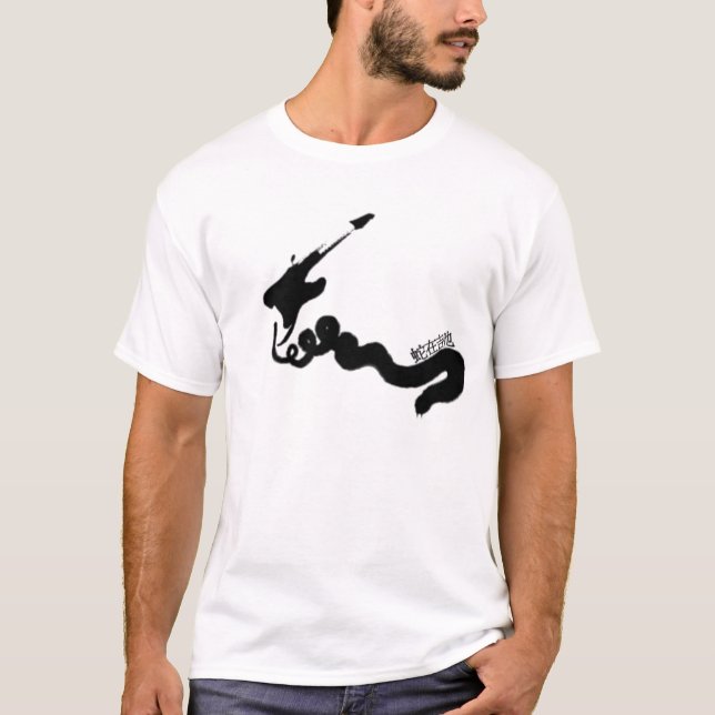 Camiseta Serpiente de la guitarra (Anverso)