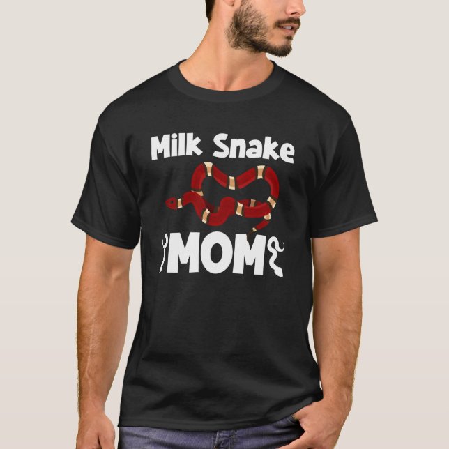 Camiseta Serpiente de Leche Mamá Dueña de Serpiente de Lech (Anverso)