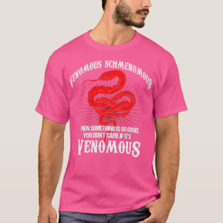 Camiseta Serpiente de Mascota de Reptiles venenosa