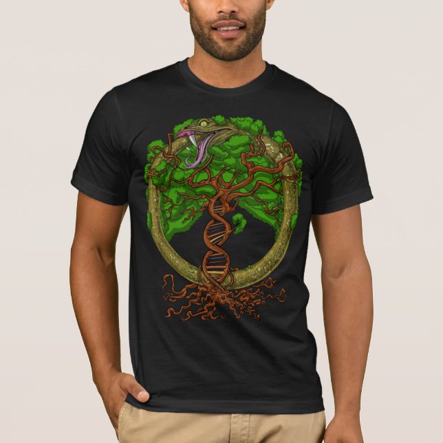 Camiseta Serpiente De Ouroboros (Anverso)