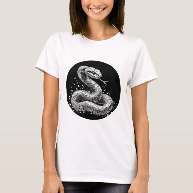 Camiseta Serpiente de plata (Anverso)