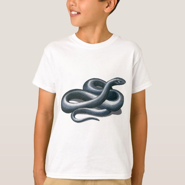Camiseta Serpiente del Índigo Oriental (Anverso)