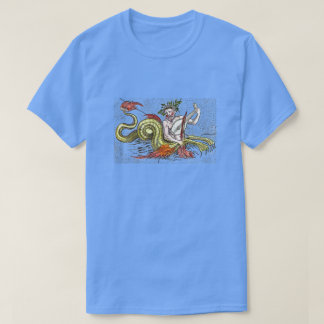 Camiseta Serpiente del Mapa Mundial y Lyre