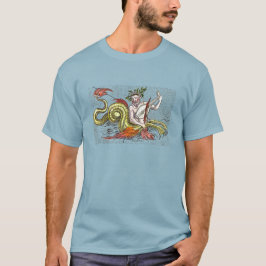Camiseta Serpiente del Mapa Mundial y Lyre