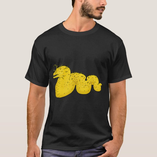 Camiseta Serpiente del Mar Amarillo (Anverso)