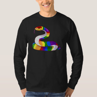 Camiseta Serpiente del Orgullo Lgbt Bandera Lgbt Gay Serpie