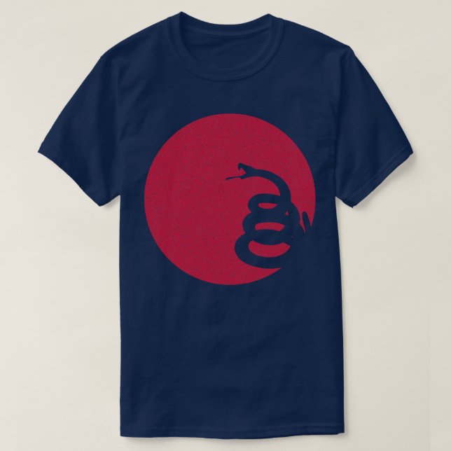 Camiseta Serpiente del Sol Gadsden Minimalista (Diseño del anverso)