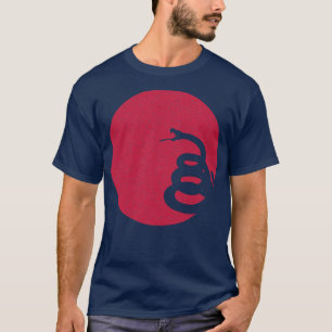 Camiseta Serpiente del Sol Gadsden Minimalista