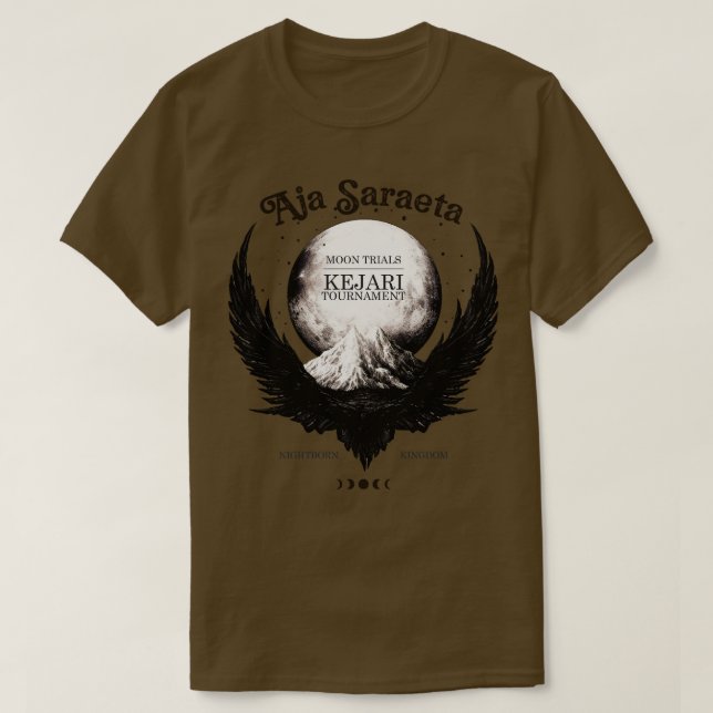 Camiseta Serpiente del Torneo de Kejari y las alas de la no (Diseño del anverso)