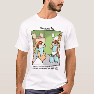 Camiseta Serpiente Dibujo animado-Que ordeña la serpiente