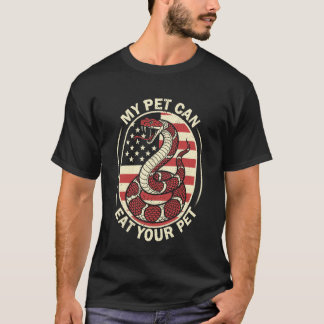 Camiseta Serpiente Divertida Amante de Reptiles Hombres Muj