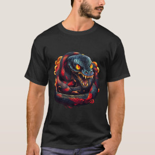 Camiseta Serpiente elegante