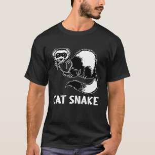 Camiseta Serpiente Gato Animales
