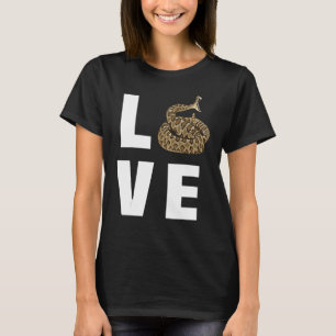 Camiseta Serpiente Guay Para Hombres Herpetología Femenina 