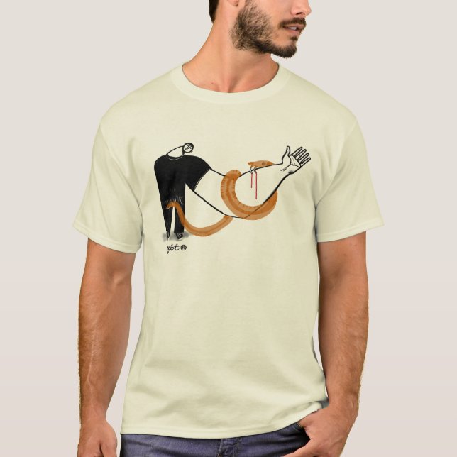 Camiseta Serpiente heroína (Anverso)