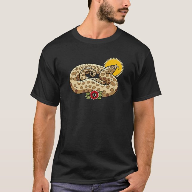 Camiseta Serpiente Hognose Occidental (Anverso)