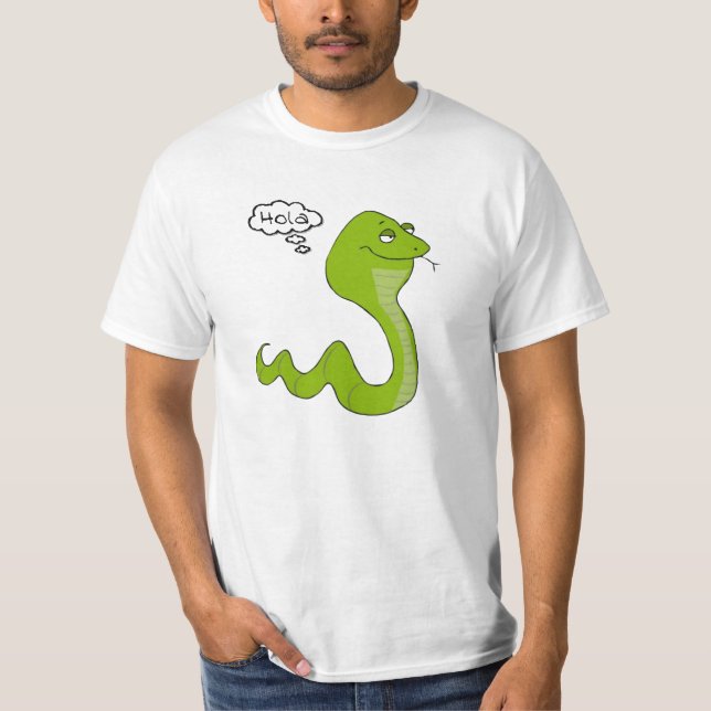 Camiseta Serpiente Hola (Anverso)