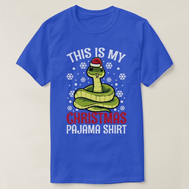 Camiseta Serpiente linda Este es el regalo de Pajama de mis (Diseño del anverso)