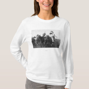 Camiseta Serpiente loca que monta a sus guerreros