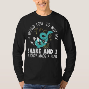 Camiseta Serpiente Mascota de Serpentología Venosa Reptile