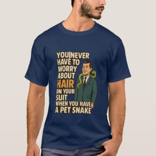 Camiseta Serpiente mascota No en traje de pelo Gráfico dive