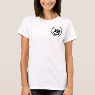 Camiseta Serpiente negra