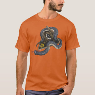 Camiseta Serpiente negro de mamba 1