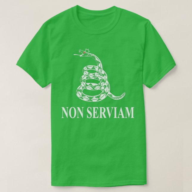 Camiseta Serpiente no servio  (Diseño del anverso)