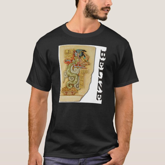 Camiseta Serpiente Pacal (Anverso)