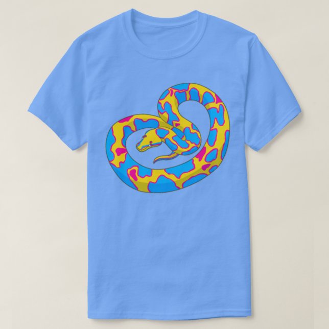 Camiseta Serpiente pansexual (Diseño del anverso)