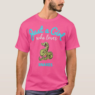 Camiseta Serpiente para Chicas Niñas Serpiente