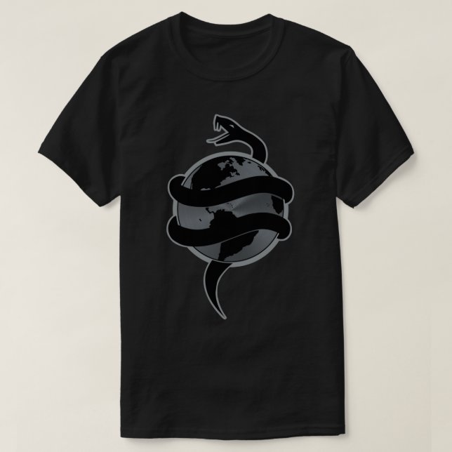 Camiseta Serpiente para la estrangulación de Tech N9ne (Diseño del anverso)