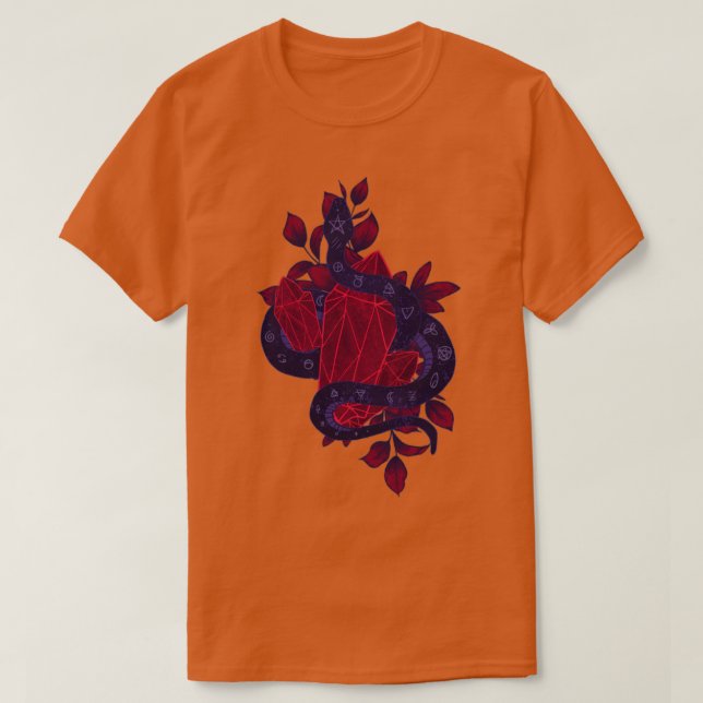 Camiseta Serpiente picante1 (Diseño del anverso)