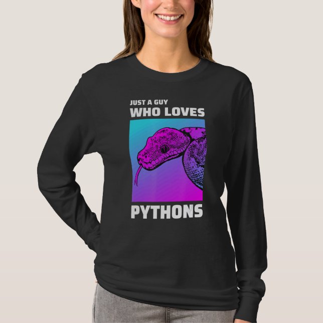 Camiseta Serpiente Python de Ball Mens (Anverso)