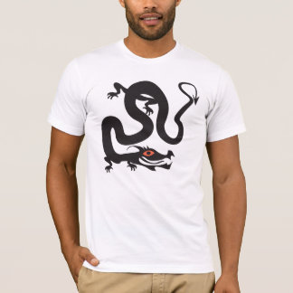 Camiseta Serpiente que camina japonesa