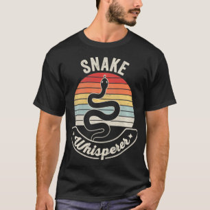 Camiseta Serpiente retro vintage Whisperer Sner Lover Funny