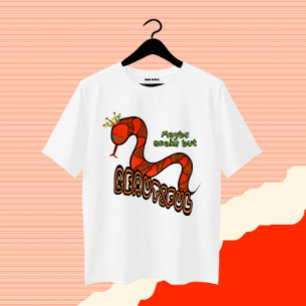 Camiseta Serpiente roja