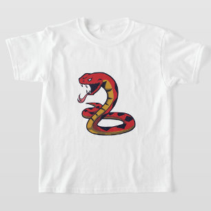 Camiseta Serpiente Roja